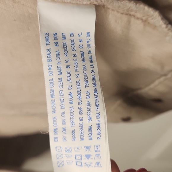 FOREVER 21 Women's Cream Button Front Corduory Jacket Size S - Picture 15 of 16